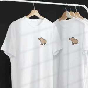 Organic Unisex Majica Capybara - 100% organski pamuk