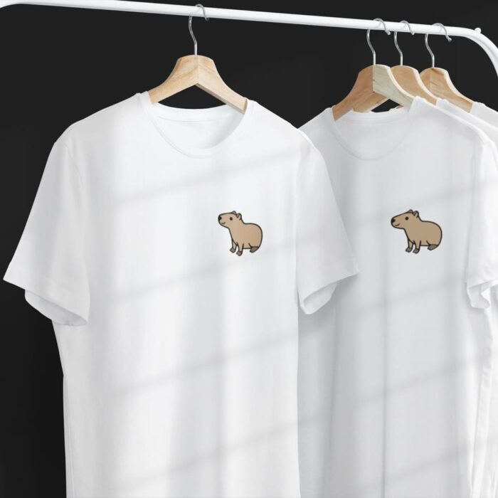 Organic unisex majica Capybara