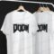 Organic unisex majica Doom