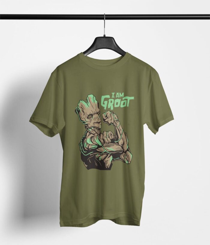 Organic unisex majica Groot - Image 6