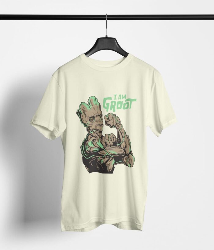 Organic unisex majica Groot - Image 7