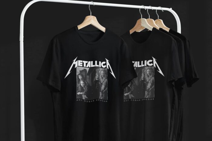 Organic unisex majica Metallica