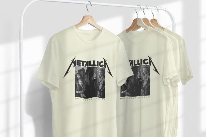 Organic unisex majica Metallica - Image 3