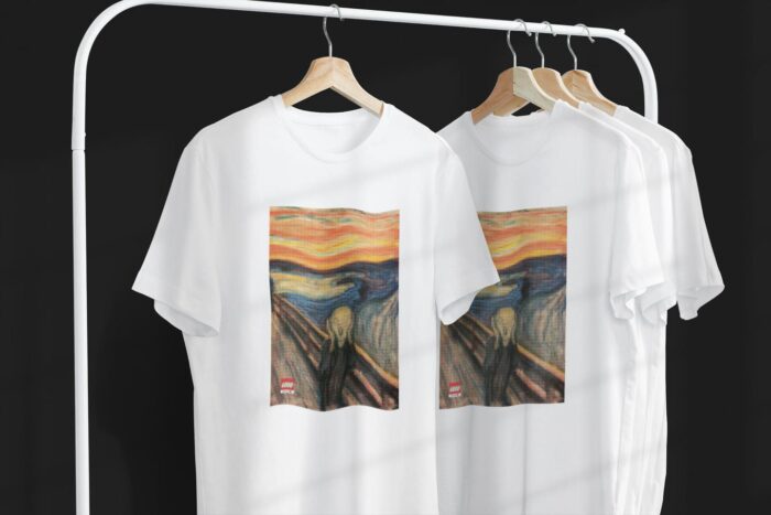 Organic unisex majica Scream - Image 4