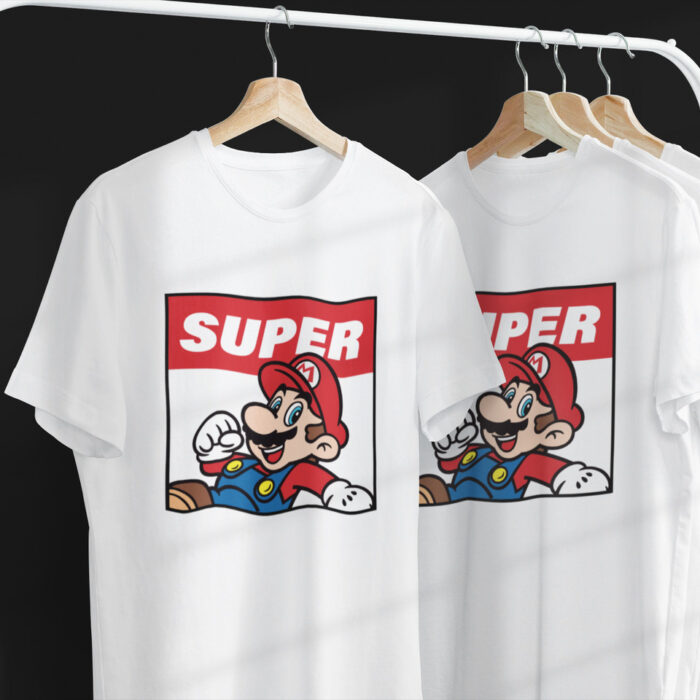 Organic unisex majica Super Mario