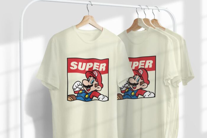 Organic unisex majica Super Mario - Image 6