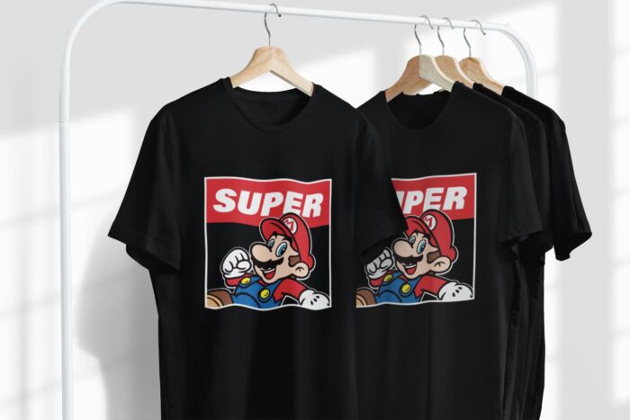 Organic unisex majica Super Mario - Image 7