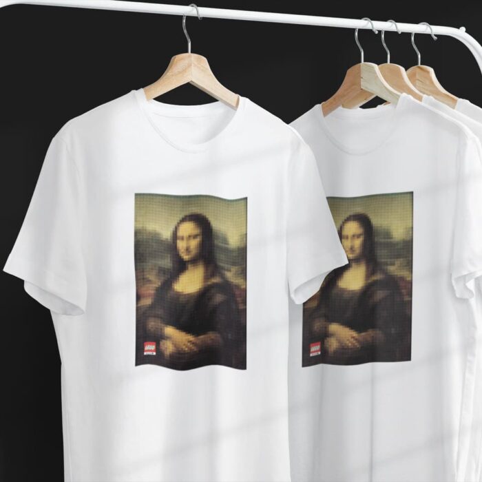 Organic unisex majica Mona Lisa