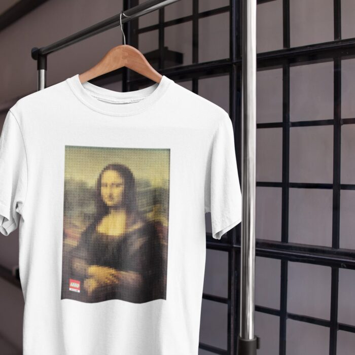 Oversize unisex majica Mona Lisa