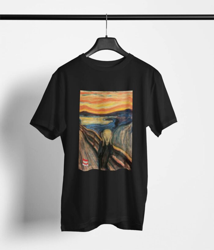 Organic unisex majica Scream - Image 7