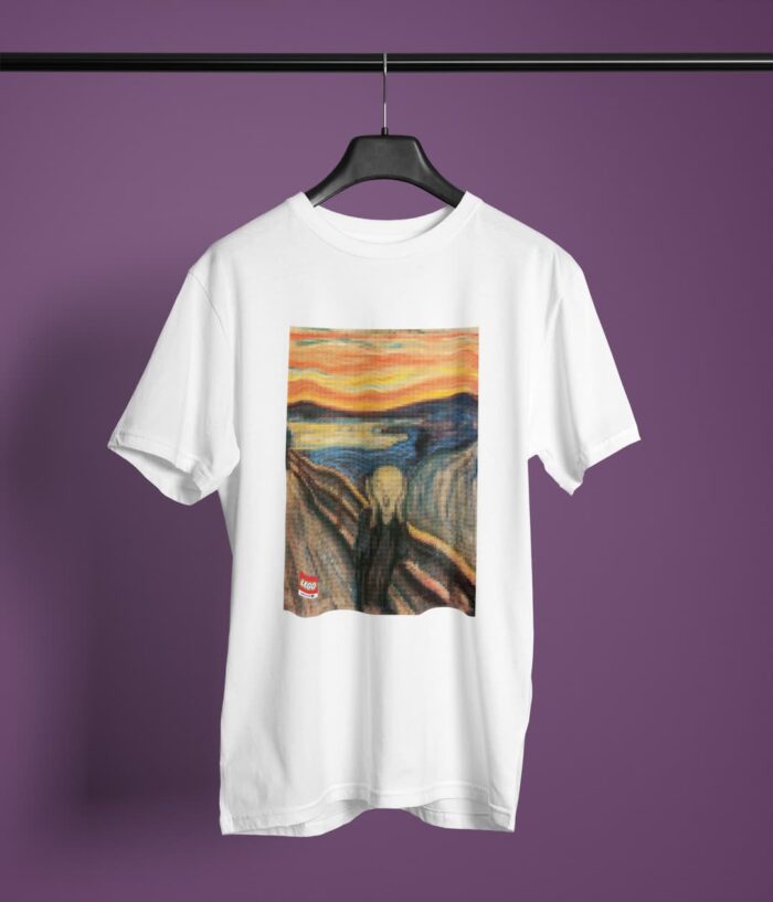 Organic unisex majica Scream