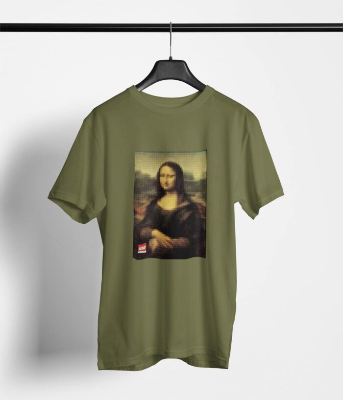 Organic unisex majica Mona Lisa - Image 4