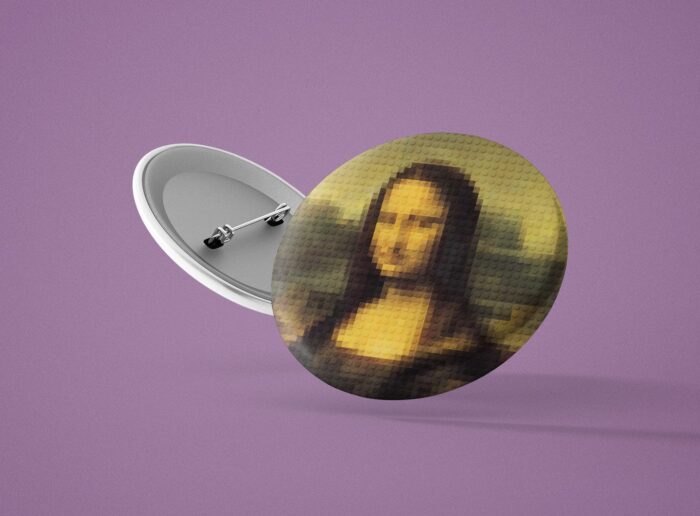 Bedž Мona Lisa