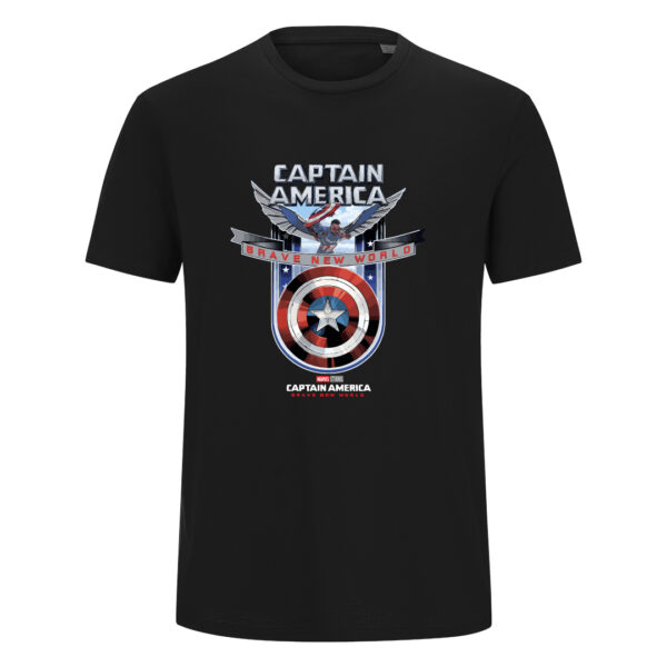 Majica od organskog pamuka - Captain America Brave New World