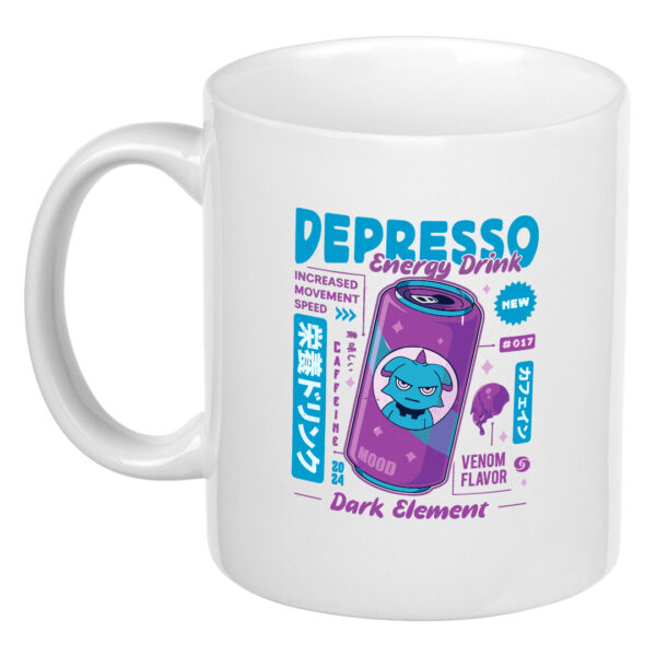 Keramička šolja, 325 ml - Depresso Energy Drink