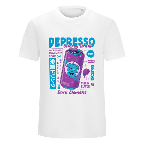 Majica od organskog pamuka - Depresso Energy Drink