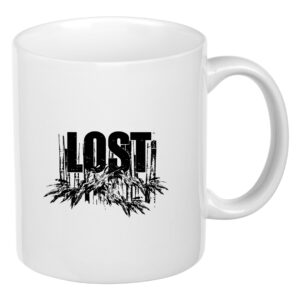 Keramička šolja Lost - moderan dizajn, kapacitet 325 ml