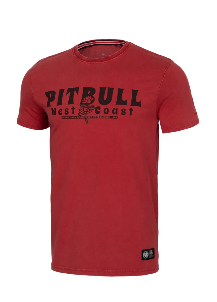 Pit Bull West Coast majica, Santa Muerte Burgundy - Image 3