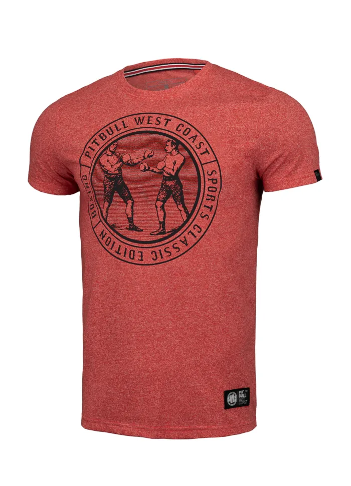 Majica PitBull Vintage Boxing crvena