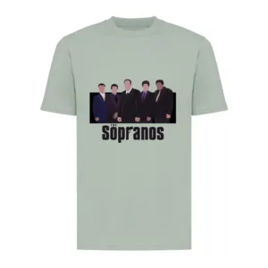 Organska unisex majica - The Sopranos, maslinasta