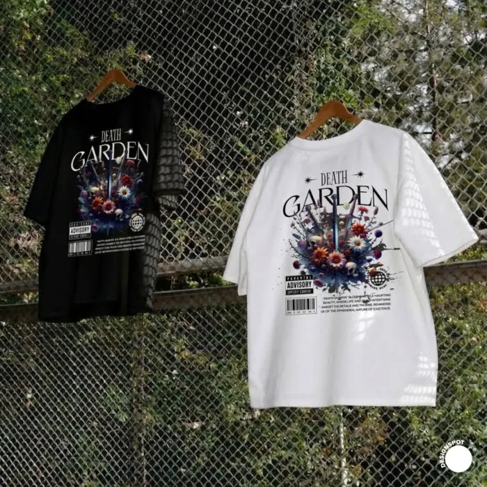 Death garden – oversized streetwear