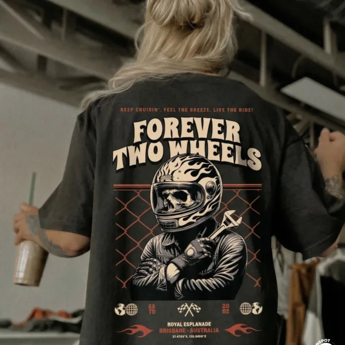 Two wheels – oversized streetwear