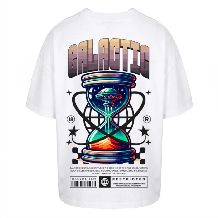 Galactic hourglass – oversized streetwear