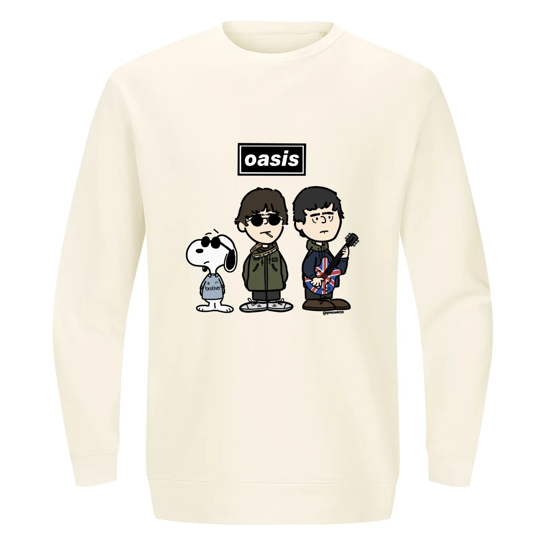 oasis x snoopy — duks od organskog pamuka